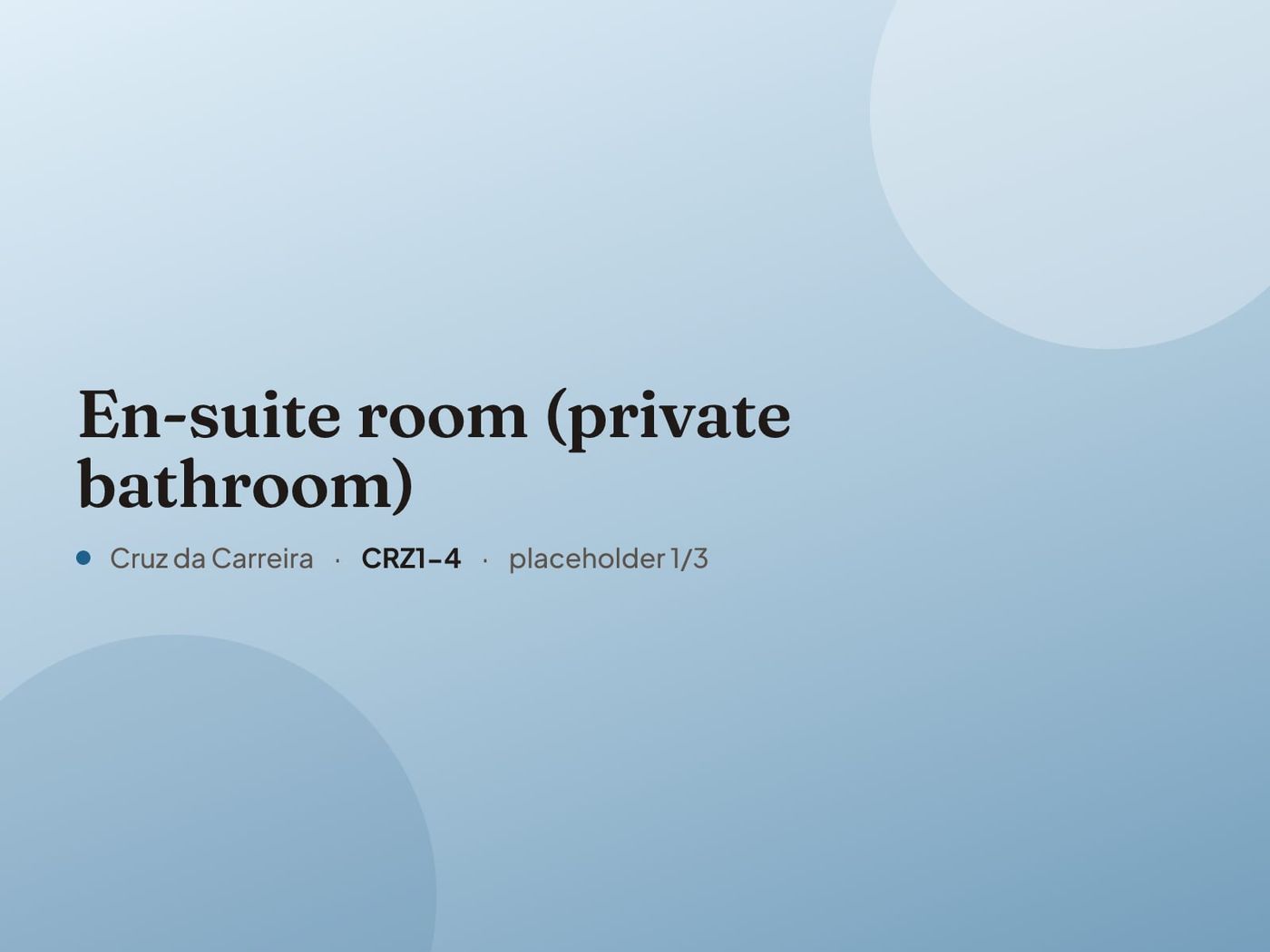 Placeholder image for “En-suite room (private bathroom)”. Real photos are coming.
