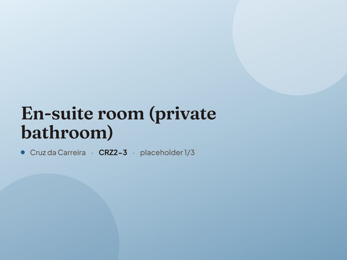 Placeholder image for “En-suite room (private bathroom)”. Real photos are coming.