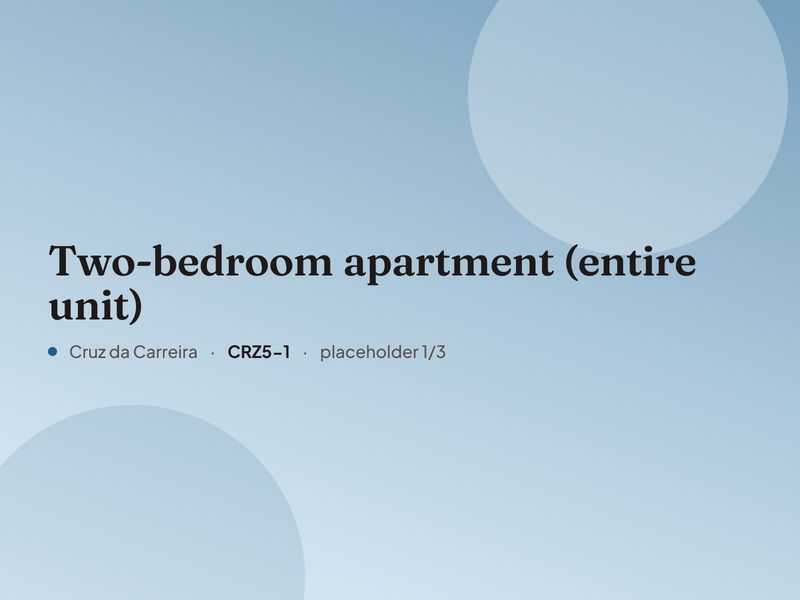Placeholder image for “Two-bedroom apartment (entire unit)”. Real photos are coming.