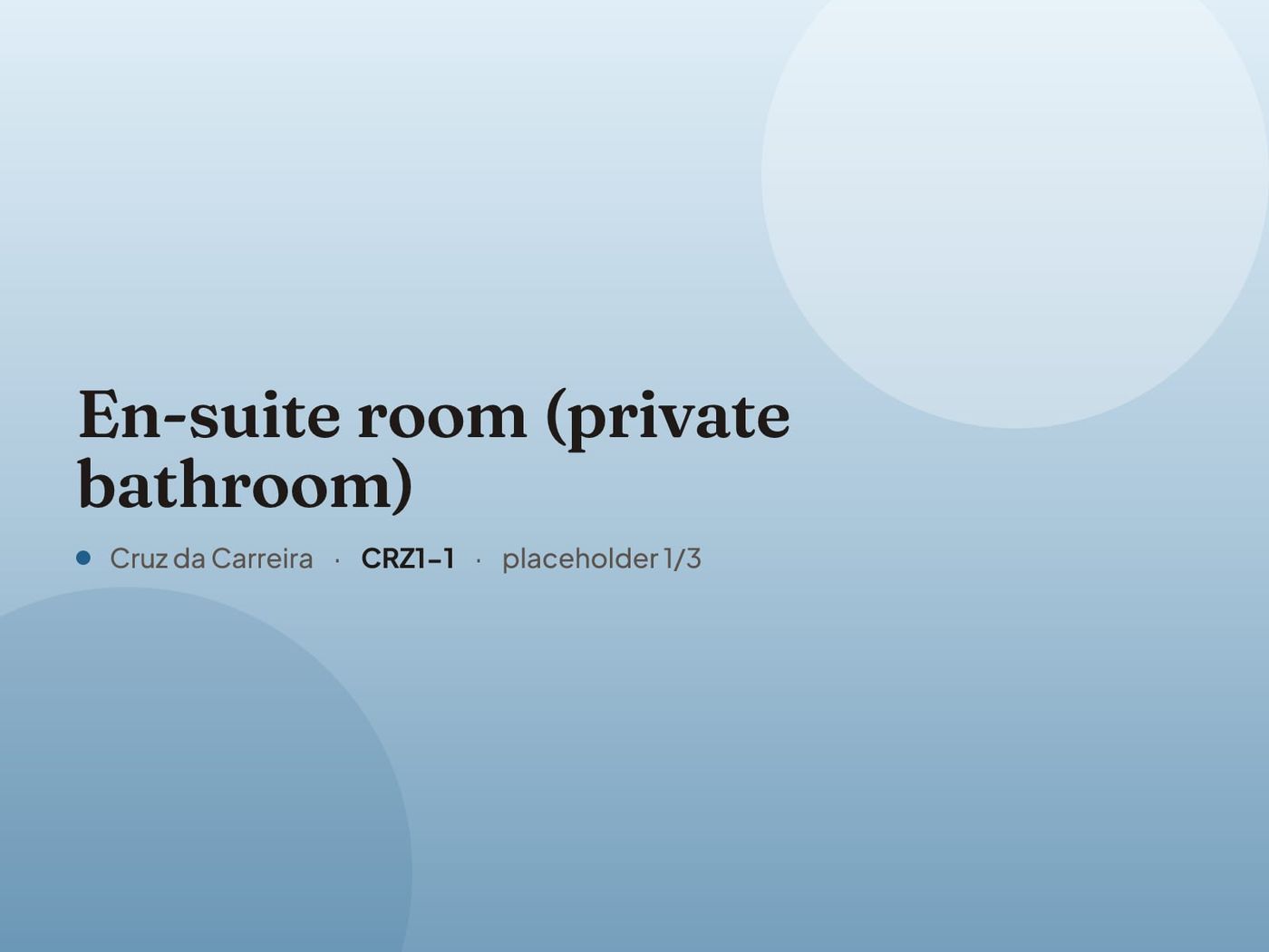Placeholder image for “En-suite room (private bathroom)”. Real photos are coming.