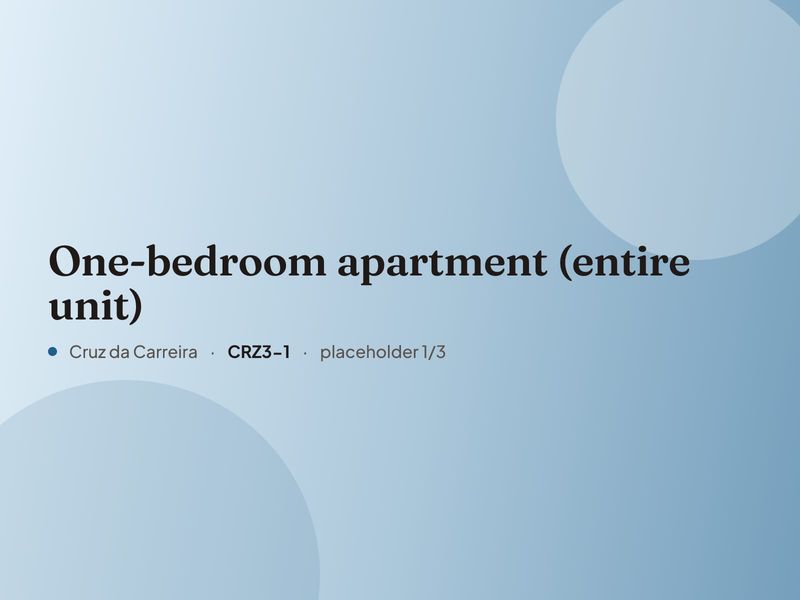 Placeholder image for “One-bedroom apartment (entire unit)”. Real photos are coming.