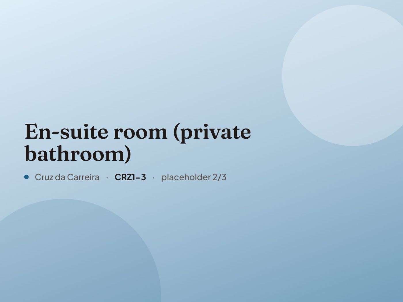 Placeholder image for “En-suite room (private bathroom)”. Real photos are coming.