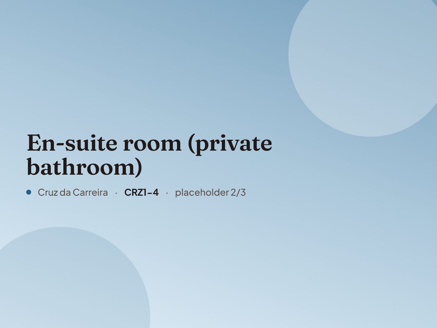 Placeholder image for “En-suite room (private bathroom)”. Real photos are coming.