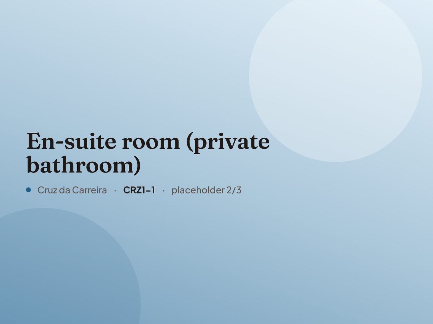 Placeholder image for “En-suite room (private bathroom)”. Real photos are coming.