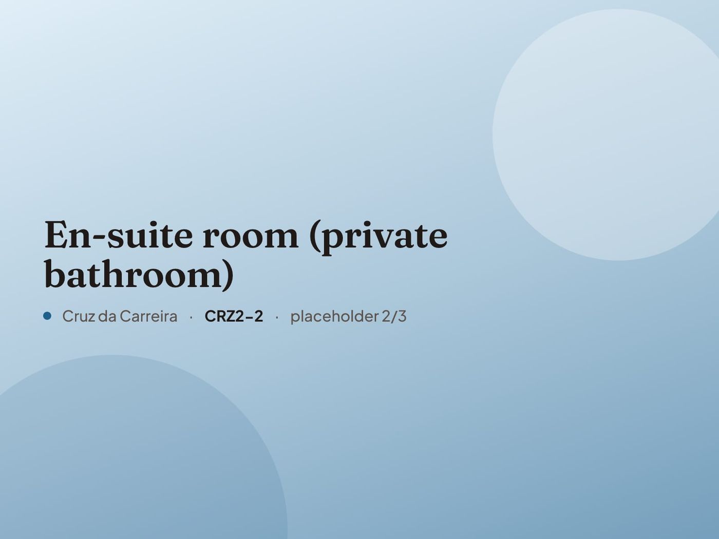 Placeholder image for “En-suite room (private bathroom)”. Real photos are coming.