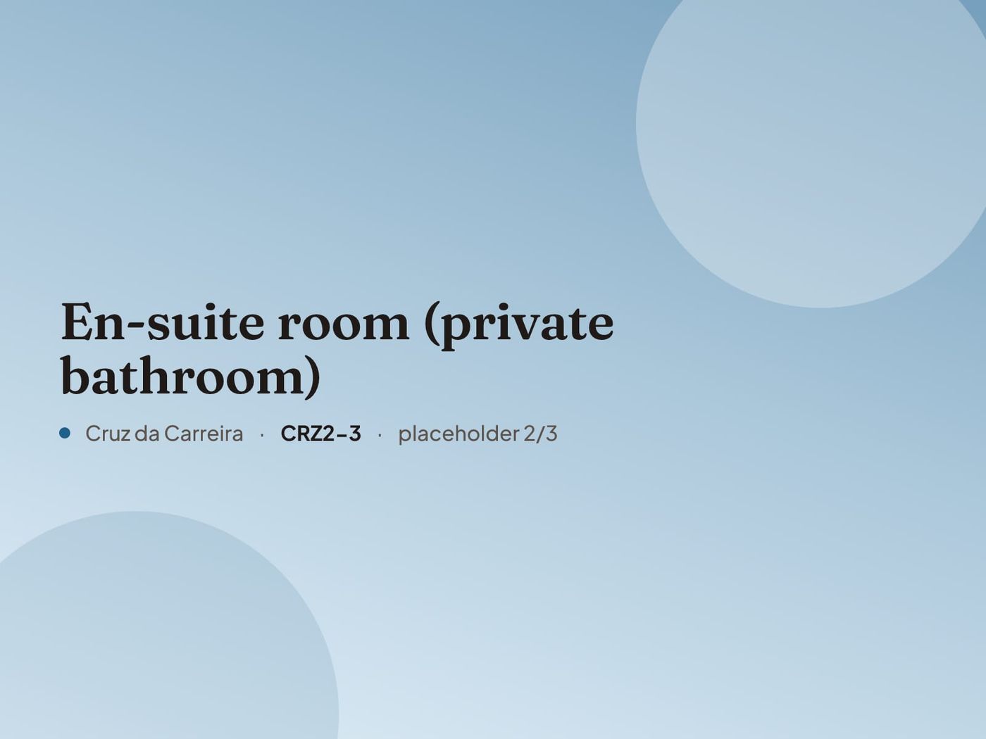 Placeholder image for “En-suite room (private bathroom)”. Real photos are coming.