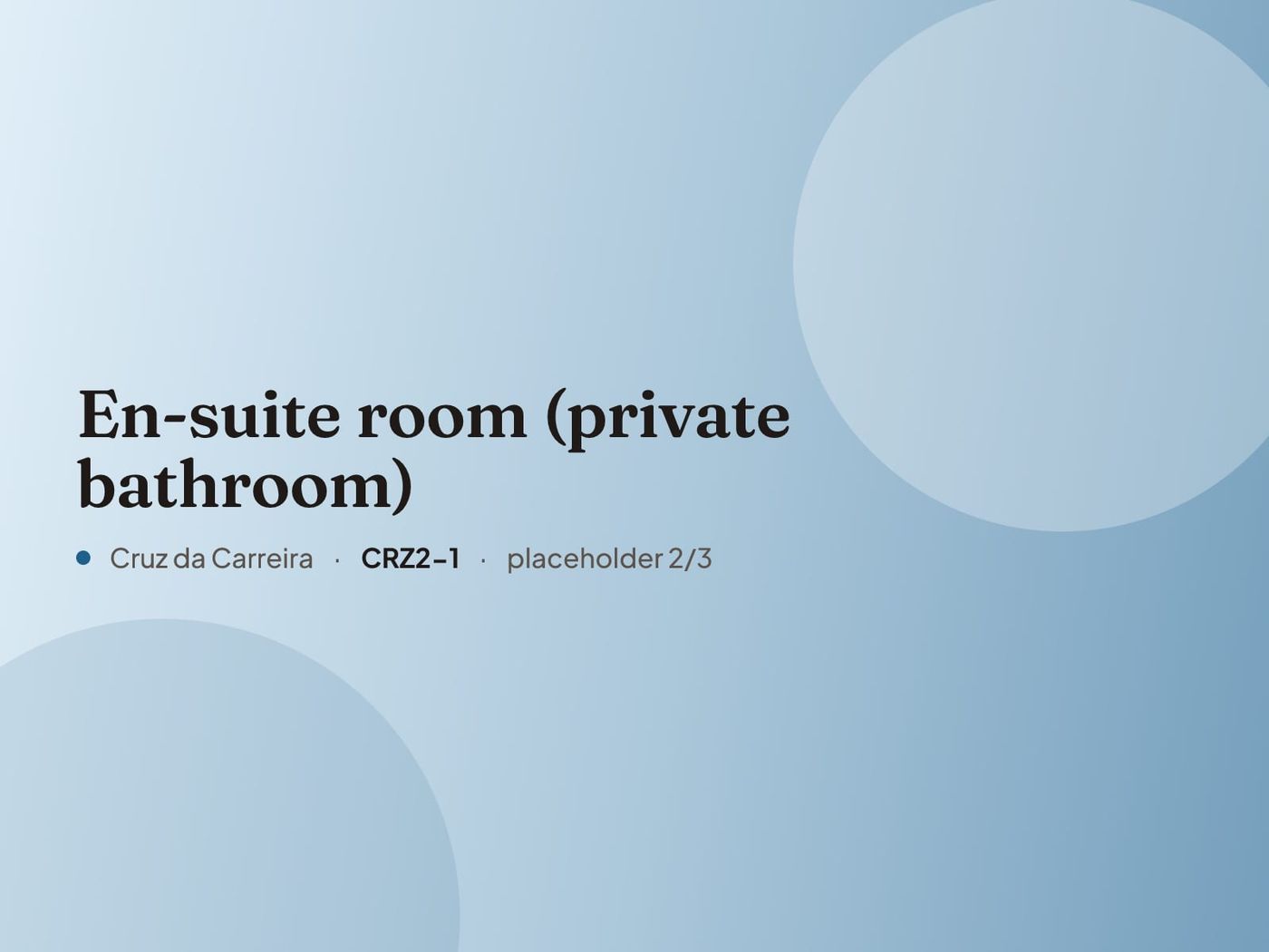 Placeholder image for “En-suite room (private bathroom)”. Real photos are coming.