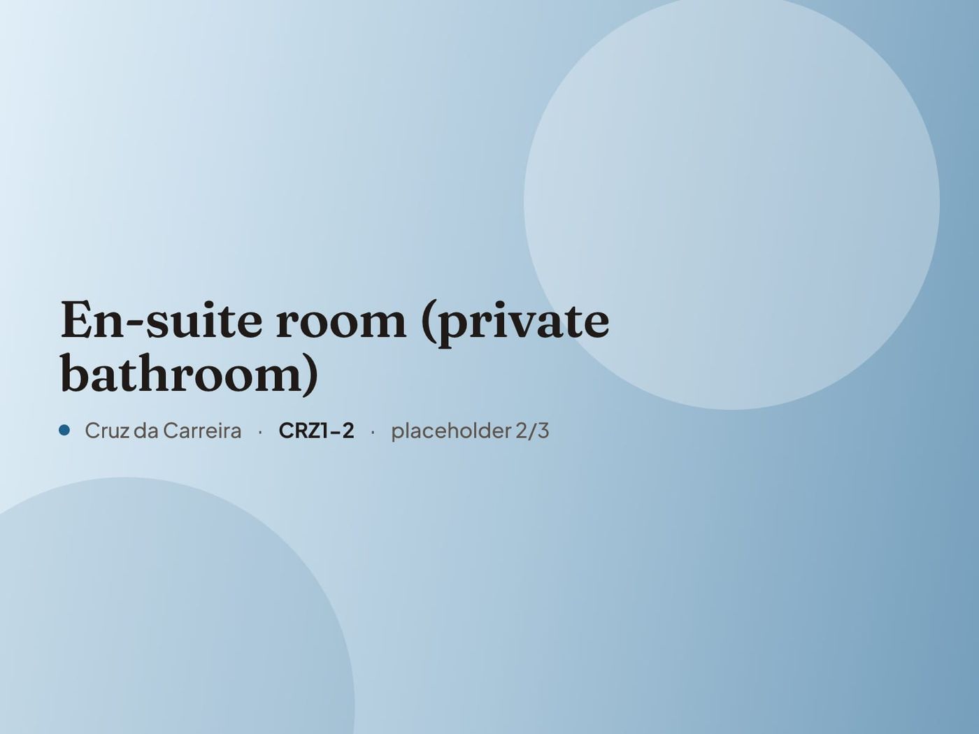 Placeholder image for “En-suite room (private bathroom)”. Real photos are coming.
