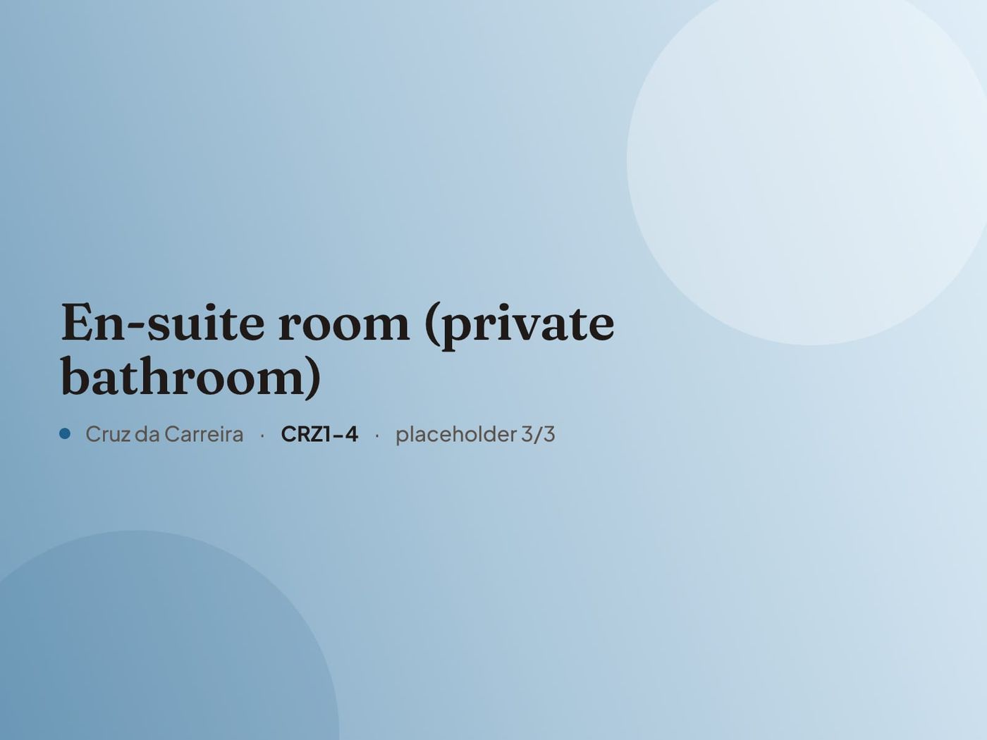 Placeholder image for “En-suite room (private bathroom)”. Real photos are coming.