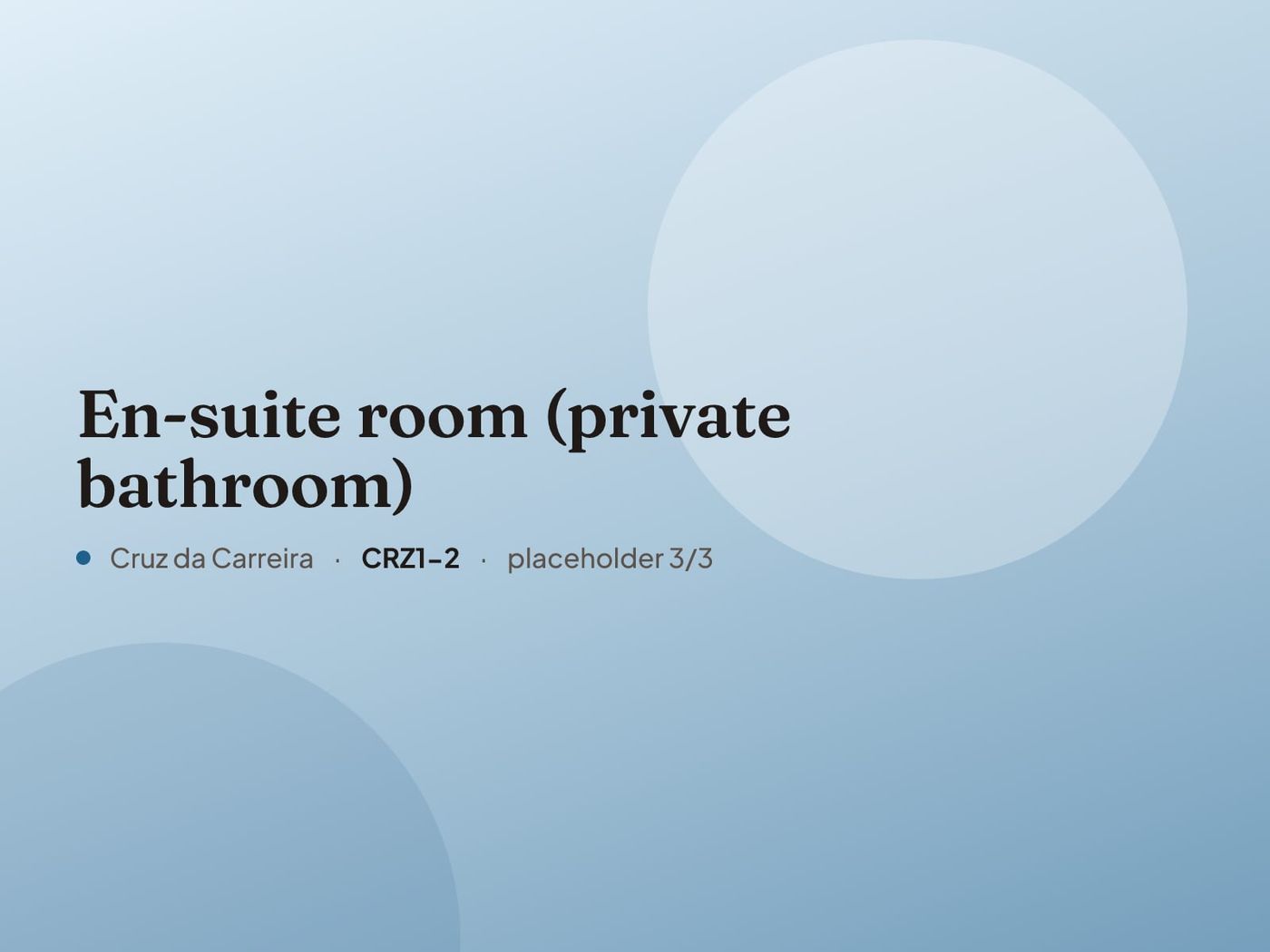 Placeholder image for “En-suite room (private bathroom)”. Real photos are coming.