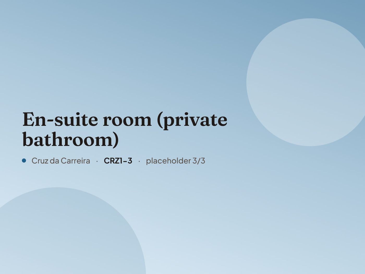 Placeholder image for “En-suite room (private bathroom)”. Real photos are coming.